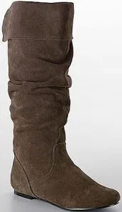 Bonanza Tall Scrunched Suede Boots