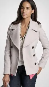 J. Crew Wool Harbor Peacoat