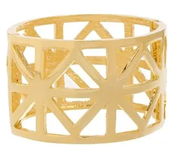 carla gold cuff