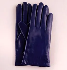 cashmere-lined leather gloves