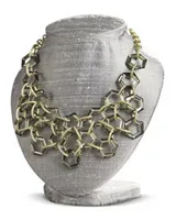 lucite cluster necklace lucite cluster necklace