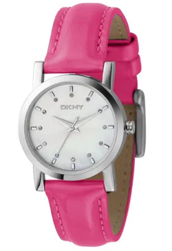 dkny patent leather watch