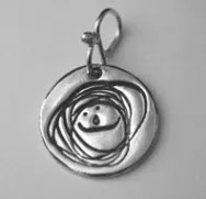 Doodle Mommy tag necklaces from MomFinds
