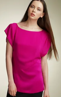 dvf asherette top