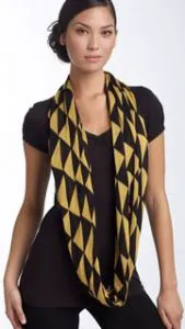 echo triangle infinity scarf