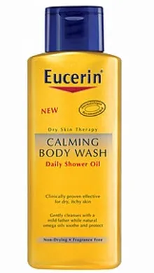 eucerine calming body wash