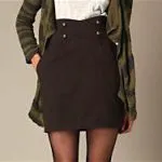 free people high waisted skirt