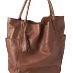 gap leather tassel tote gap leather tassel tote