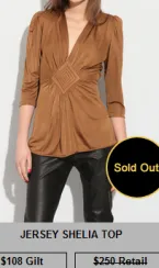 gilt groupe black halo sheila top
