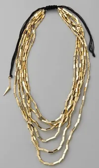 House of Harlow 1960 Six Strand Necklace