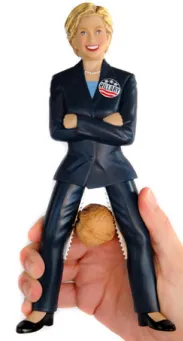 hillary clinton nutcracker