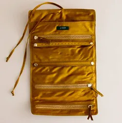 j crew satin jewelry traveler