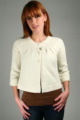 jaguar sweater in cream jaguar sweater in cream