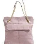 jcrew lilac chain strap bag