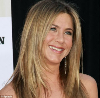 We're not sure if Aniston's