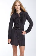 joie beautiful girls ruffle shirtdress