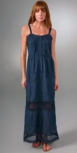 joie zoe vintage lace long dress