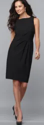jones new york pleated sheath