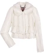 Juicy Couture Faux Fur Cropped Jacket