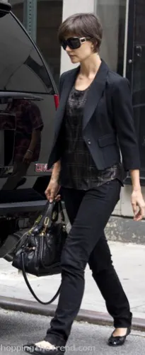 katie holmes boyfriend blazer