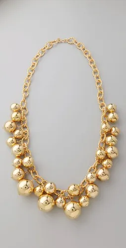 kenneth jay lane gold necklace kenneth jay lane gold necklace