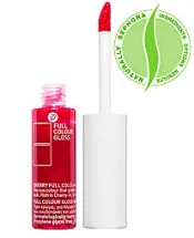 korres cherry full color lip gloss