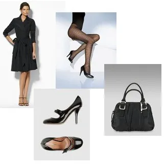 lace stockings look