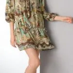larok paisley minidress larok paisley minidress