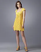 laundry by shelli segal cap sleeved dress