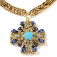 american glamour badgley mischka maltese necklace