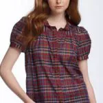 marc by marc jacob plaid top marc by marc jacob plaid top