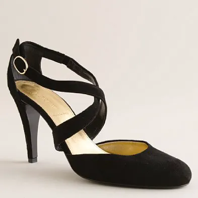 J. Crew Marlene crisscross heels