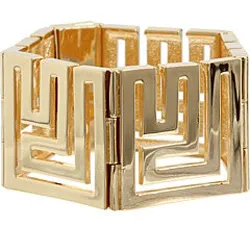 maze gold cuff