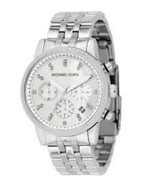 michael kors silver watch