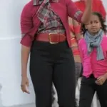 michelle obama in love moschino