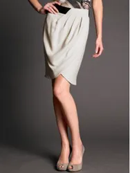 Banana Republic monogram pencil skirt