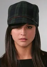 muffy plaid cap