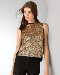 nanette lepore sequin top nanette lepore sequin top