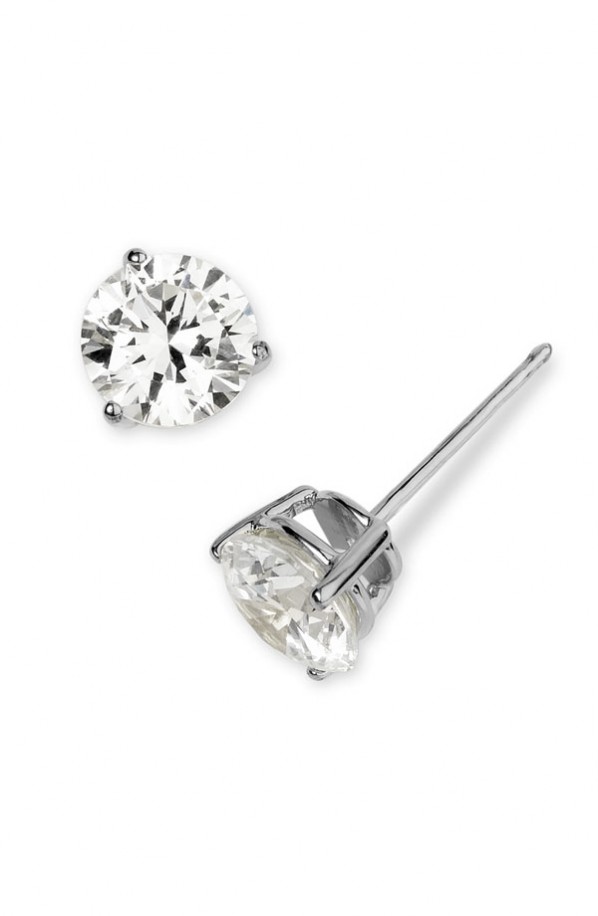 The Perfect Faux Diamond Stud Earrings From Nordstrom « SHEfinds