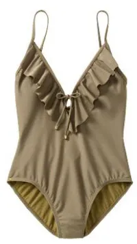 old navy ruffled swimsuit