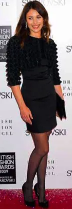 olga kurylenko british fashion awards