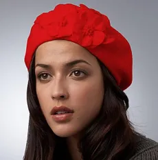 orchid beret