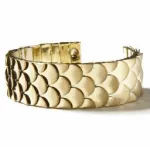 plated scales bracelet plated scales bracelet