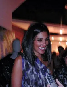 rachel roy at her pop-up store on fashion's night out
