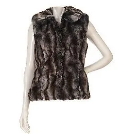 rachel zoe faux fur vest in chinchilla rachel zoe faux fur vest in chinchilla