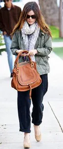 Rachel Bilson Military Jacket
