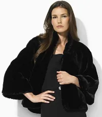 ralph lauren faux fur jacket