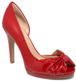 red patent leather pump 2
