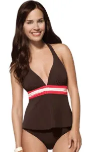 spanx brown tankini spanx brown tankini