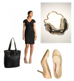 statement necklace look